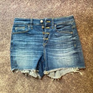 High rise shorts